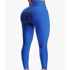 Blue High waisted Bootie Leggings